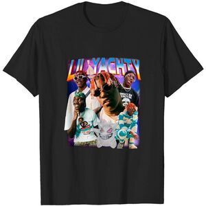 Lil Yachty Retro 90S Style Rap Hip Hop Graphic Fan T-Shirt